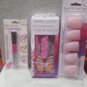 Sassy + Chic 3 Nail Sets